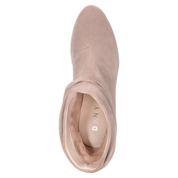 DKNY Sabel Booties Suede Taupe - Picture 4 of 5